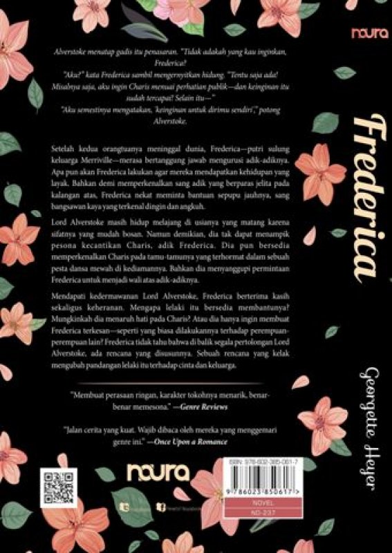 Cover Belakang Buku Frederica