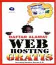 Cover Buku Daftar Alamat Web Hosting Gratis