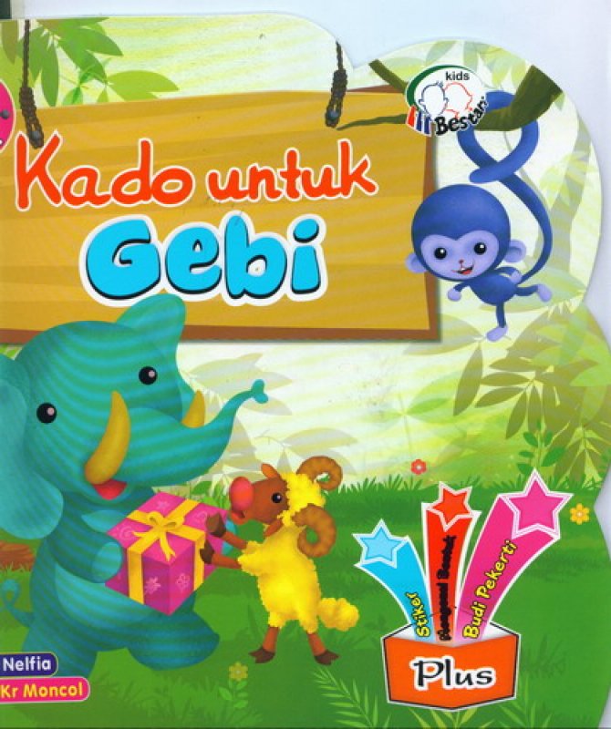 Cover Buku Kado Untuk Gebi [Full Color]