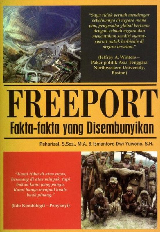 Cover Buku Freeport : Fakta-fakta Yang Disembunyikan