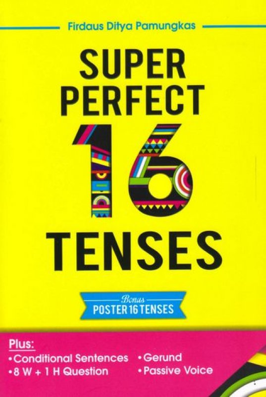 Cover Buku Super Perfect 16 Tenses