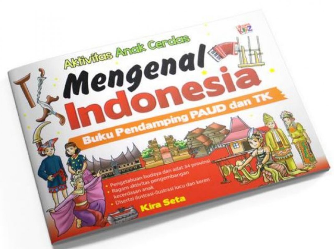 Cover Buku Aktivitas Anak Cerdas Mengenal Indonesia