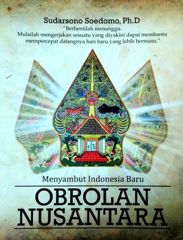 Cover Buku Menyambut Indonesia Baru Obrolan Nusantara
