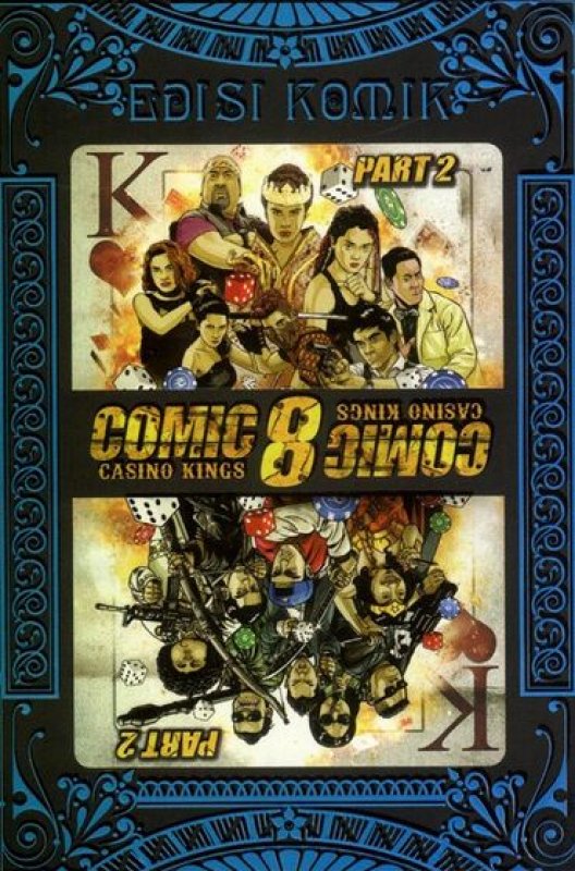 Cover Buku Comic 8 Casino Kings Edisi Komik Part 2