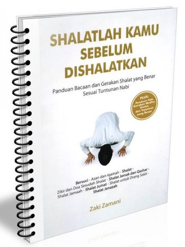 Cover Buku Shalatlah Kamu Sebelum Dishalatkan