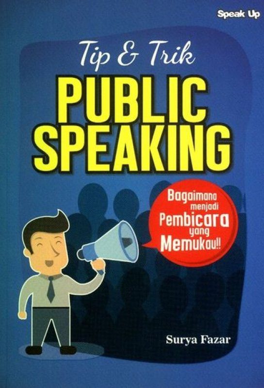 Cover Buku Tip dan Trik Public Speaking