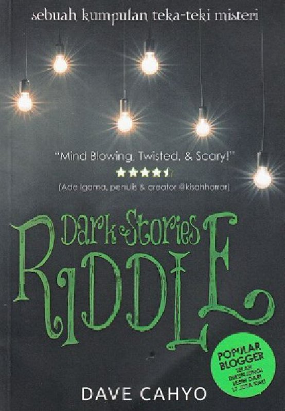 Cover Buku Dark Stories Riddle