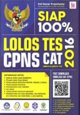 Siap 100% Lolos Tes CPNS CAT 2016 (Promo Best Book)