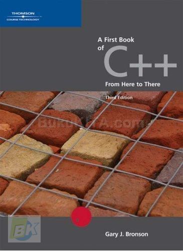 Cover Buku A First Book Of C++ From Here To There, 3e