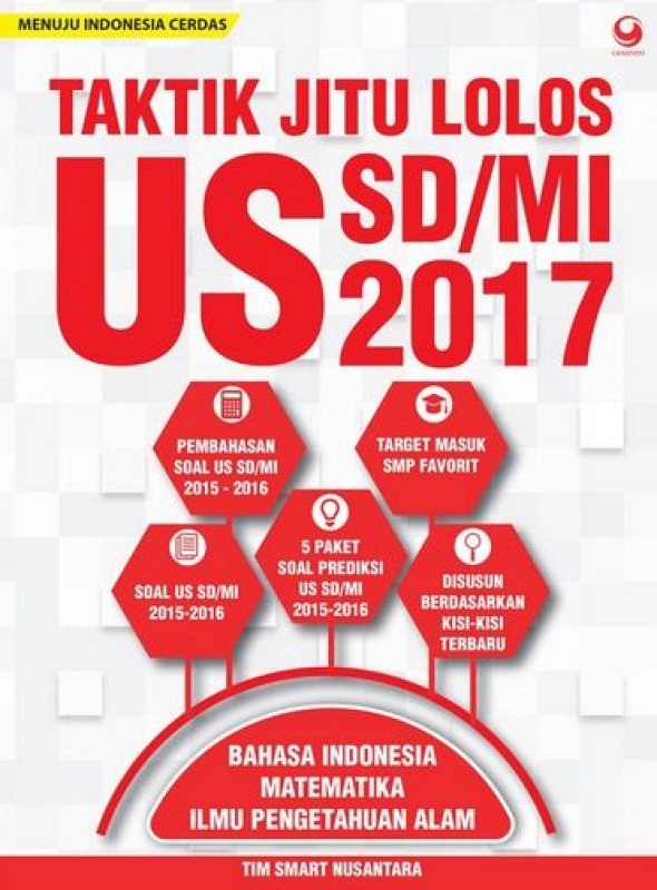 Cover Buku Taktik Jitu Lolos Us SD/Mi 2017