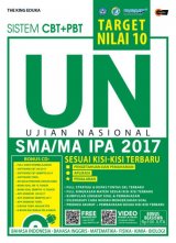 TARGET NILAI 10 UN SMA/MA IPA 2017
