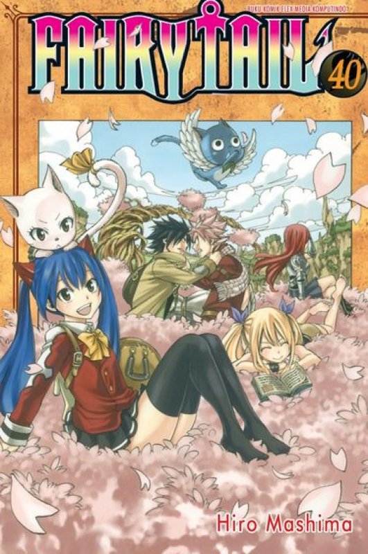 Cover Buku Fairy Tail 40