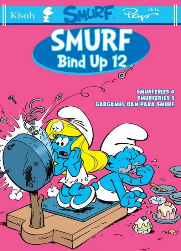 Cover Buku Lc: Smurf - Smurf Bind Up 12