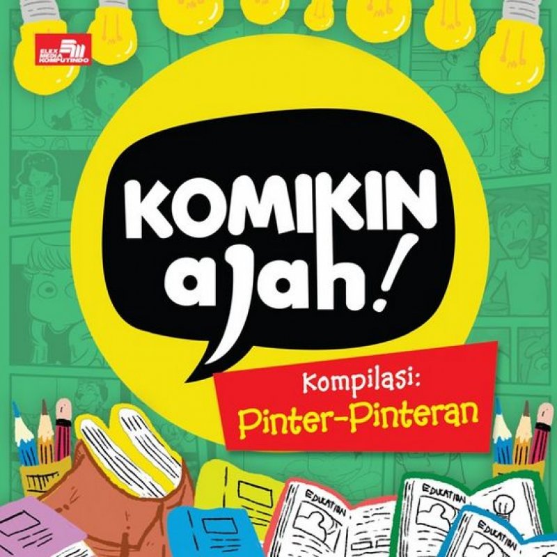 Cover Buku Komikin Ajah Kompilasi: Pinter-Pinteran