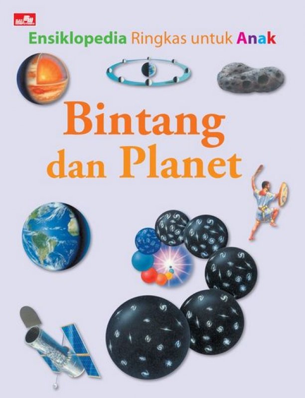 Cover Buku Ensiklopedia Ringkas Untuk Anak Bintang & Planet