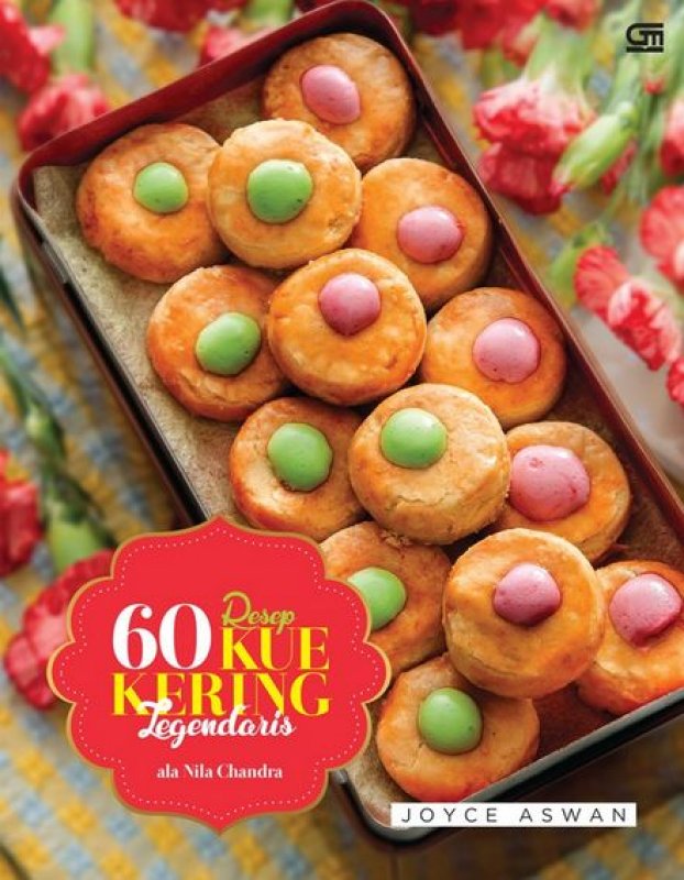 Cover Buku 60 Resep Kue Kering Legendaris Ala Nila Chandra