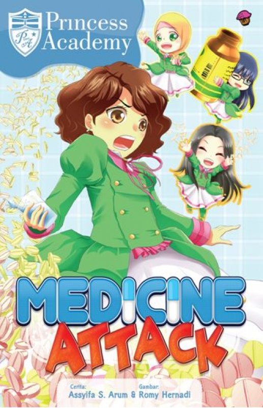 Cover Buku Komik Princess Academy: Medicine Attack