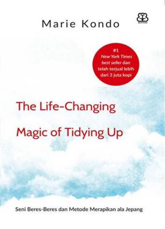 Cover Buku The Life Changing Magic Of Tidying Up