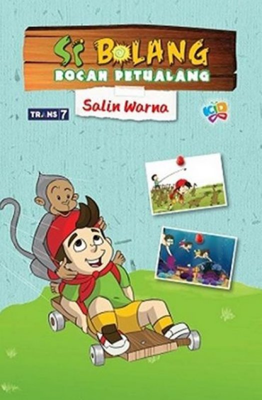 Cover Buku Si Bolang Salin Warna