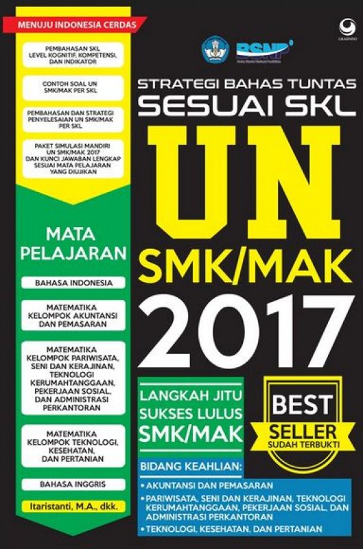 Cover Buku Strategi Bahas Tuntas Sesuai Skl Un Smk/Mak 2017