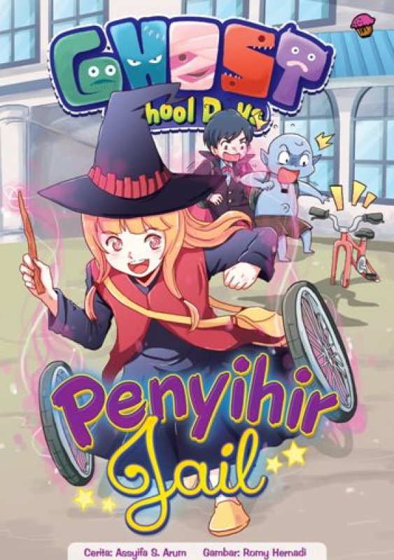 Cover Buku Komik Ghost School Days: Penyihir Jail
