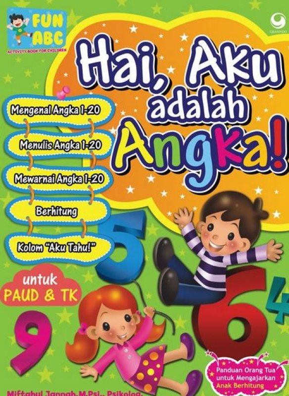 Cover Buku Fun Abc Hai, Aku Adalah Angka