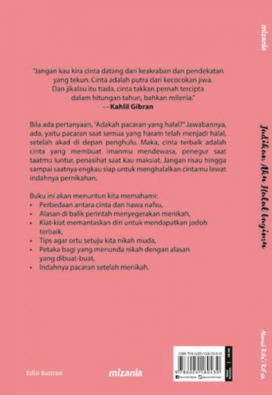 Cover Belakang Buku Jadikan Aku Halal Bagimu-New