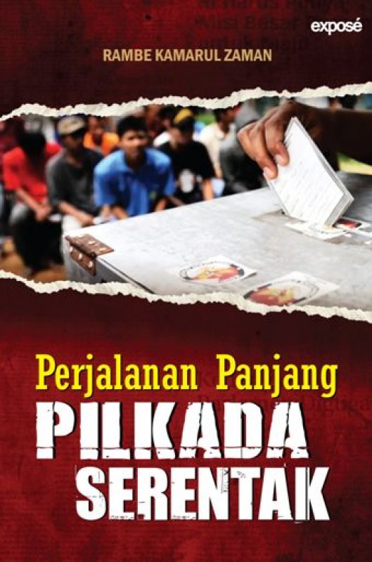 Cover Buku Perjalanan Panjang Pilkada Serentak