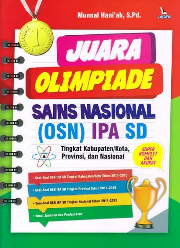 Cover Buku Juara Olimpiade Sains Nasional (osn) Ipa SD