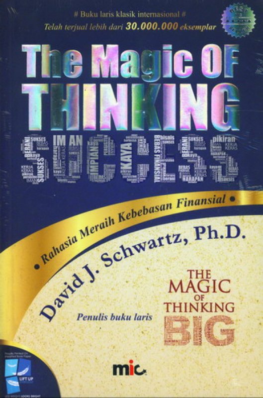 Cover Buku The Magic Of Thinking Success