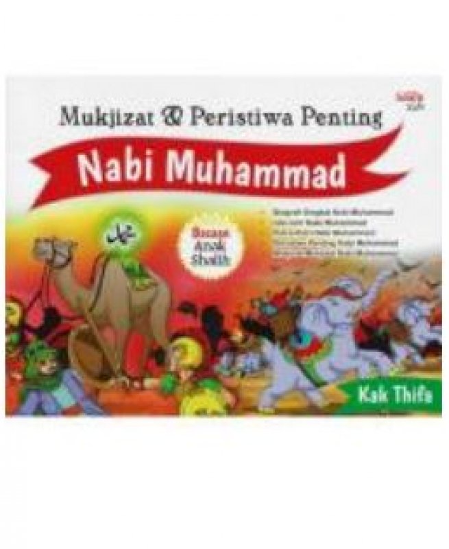 Cover Buku Mukjizat & Peristiwa Penting Nabi Muhammad