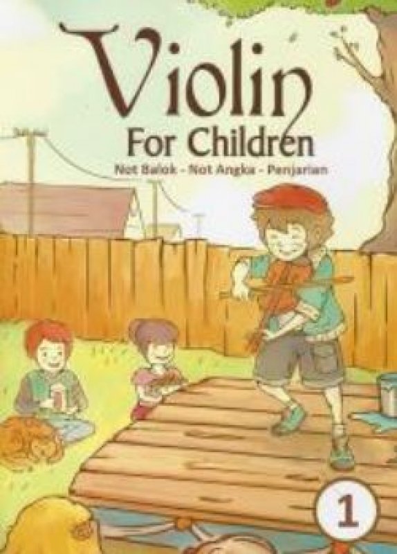 Cover Buku Violin For Children 1