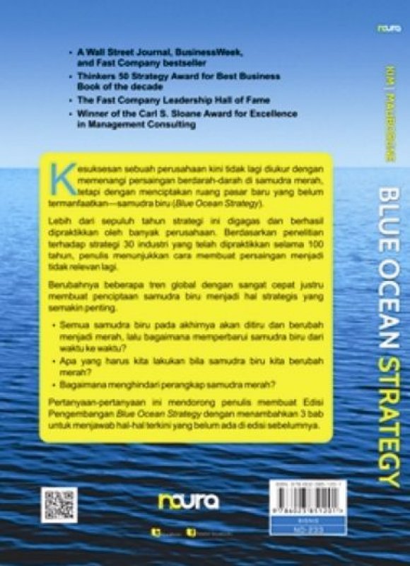 Cover Belakang Buku Blue Ocean Strategy