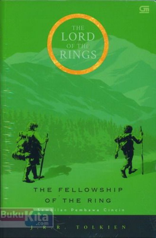 Cover Buku The Lord of The Rings #1: Sembilan Pembawa Cincin (Cover Baru)