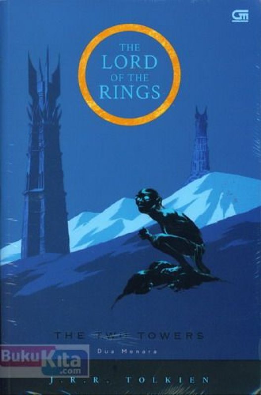Cover Buku The Lord of The Rings #2: Dua Menara (Cover Baru)