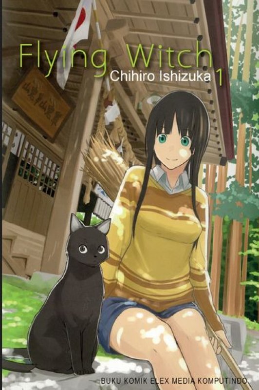 Cover Buku Flying Witch 1