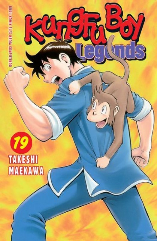 Cover Buku Kungfu Boy Legends 19