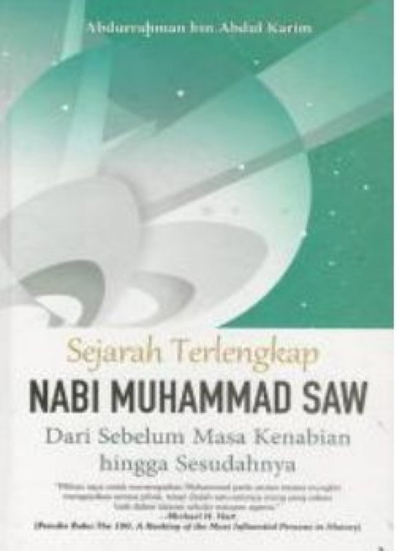 Cover Buku Sejarah Terlengkap Nabi Muhammad SAW [HC]
