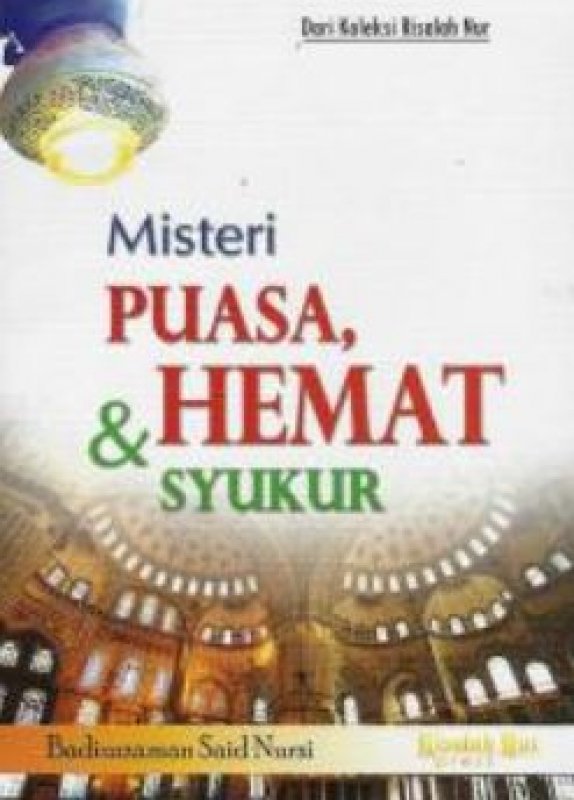 Cover Buku Misteri Puasa, Hemat & Syukur