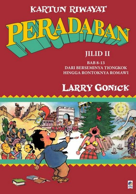 Cover Buku Kartun Riwayat Peradaban Jilid II