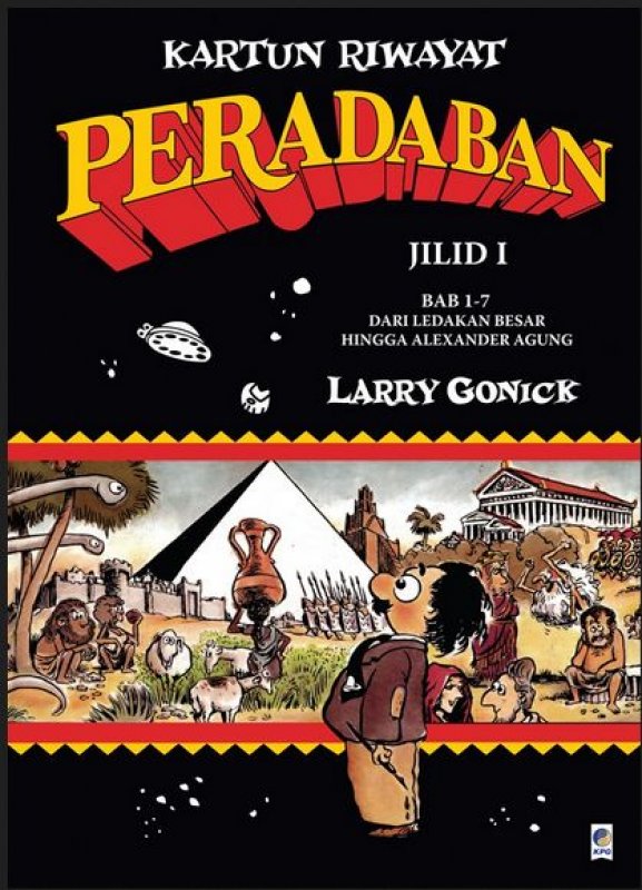 Cover Buku Kartun Riwayat Peradaban Jilid I