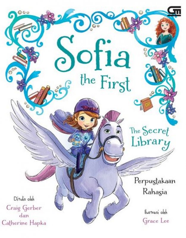 Cover Buku Sofia The First: Perpustakaan Rahasia (The Secret Library)