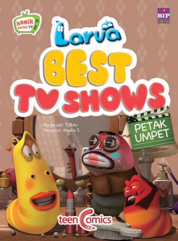 Cover Buku Larva Best Tv Show : Petak Umpet