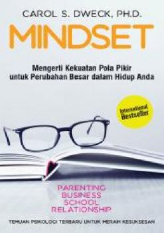 Cover Buku MINDSET: Mengerti Kekuatan Pola Pikir untuk Perubahan Besar dalam Hidup Anda (Soft Cover)