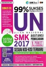 99% Sukses Menghadapi UN Ujian Nasional SMK 2017 Akuntansi-Pemasaran 