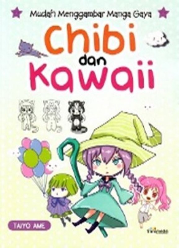 Cover Buku Mudah Menggambar Manga Gaya Chibi dan Kawaii