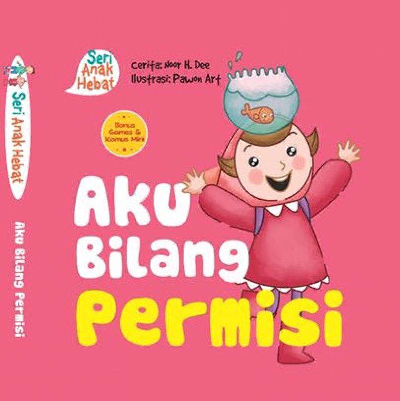 Cover Buku Seri Anak Hebat: Aku Bilang Permisi (Board Book)