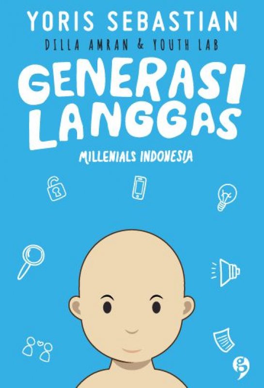 Cover Buku Generasi Langgas: Millennials Indonesia [NON TTD]