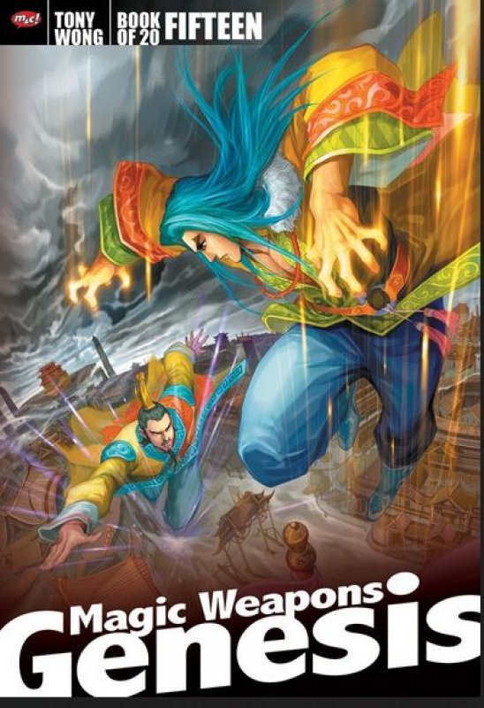 Cover Buku Magic Weapon Genesis 15