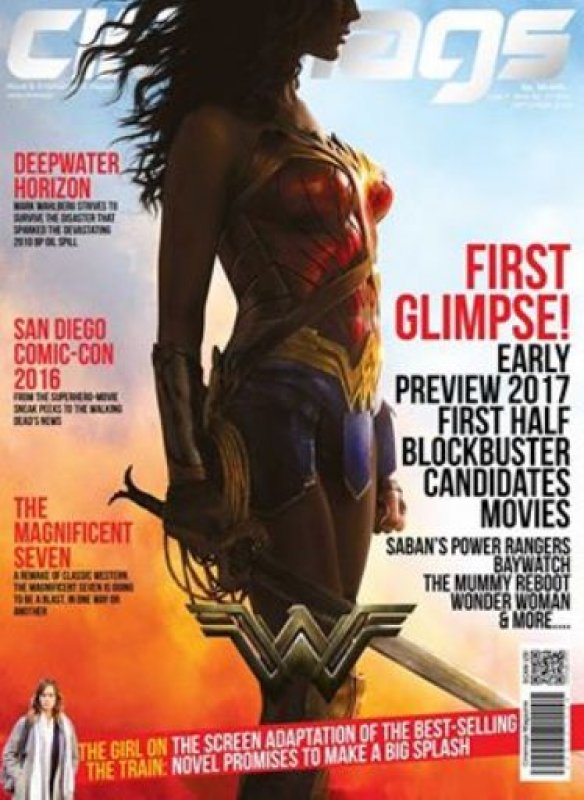 Cover Buku Majalah Cinemags Cover Wonder Woman | Edisi 205 - September 2016
